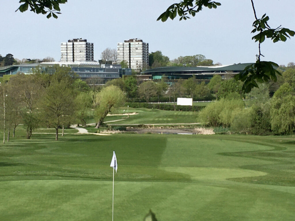 From Home Park Road Across Golf Course to AELTC
